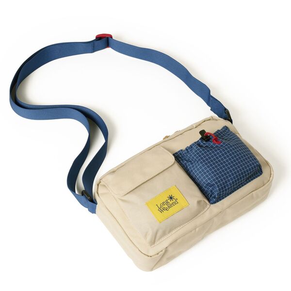 Long Weekend Santa Fe Shoulder Bag 3L  creme multicolor