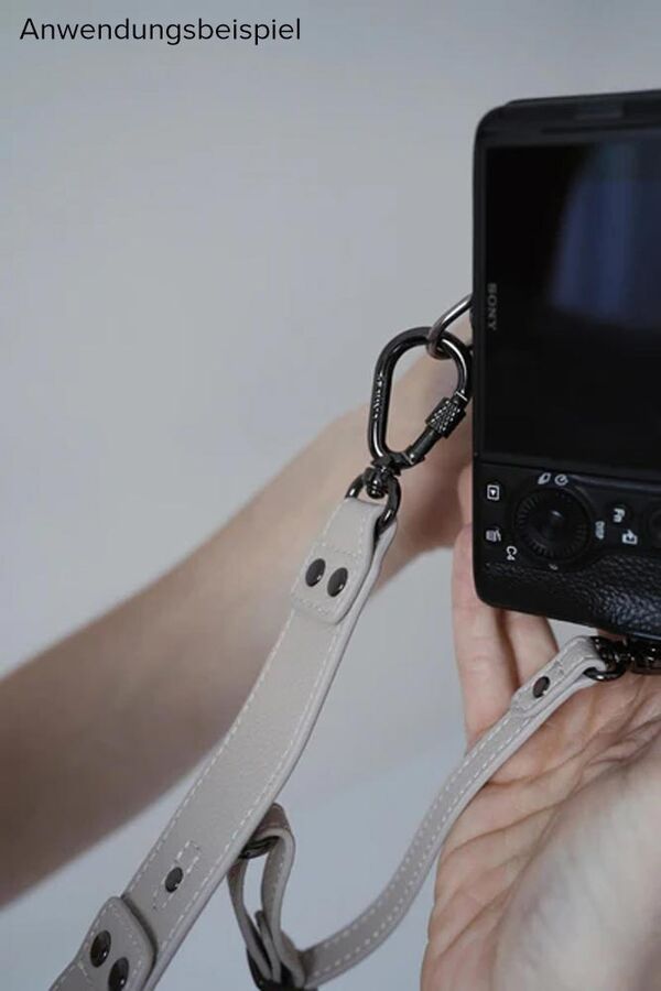 Loulex Crossbody Strap  beige