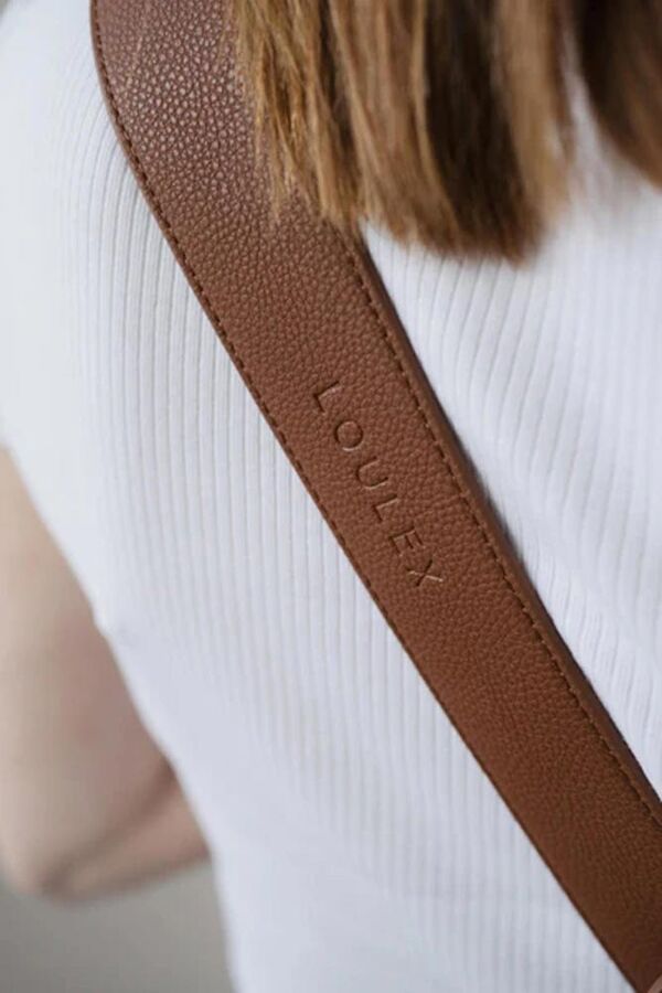 Loulex Crossbody Strap  braun