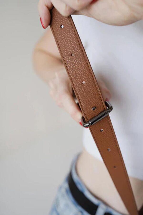 Loulex Crossbody Strap  braun
