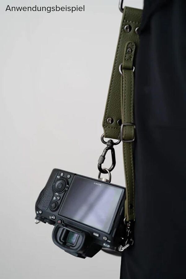 Loulex Crossbody Strap  Olive