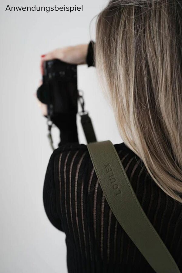 Loulex Crossbody Strap  Olive