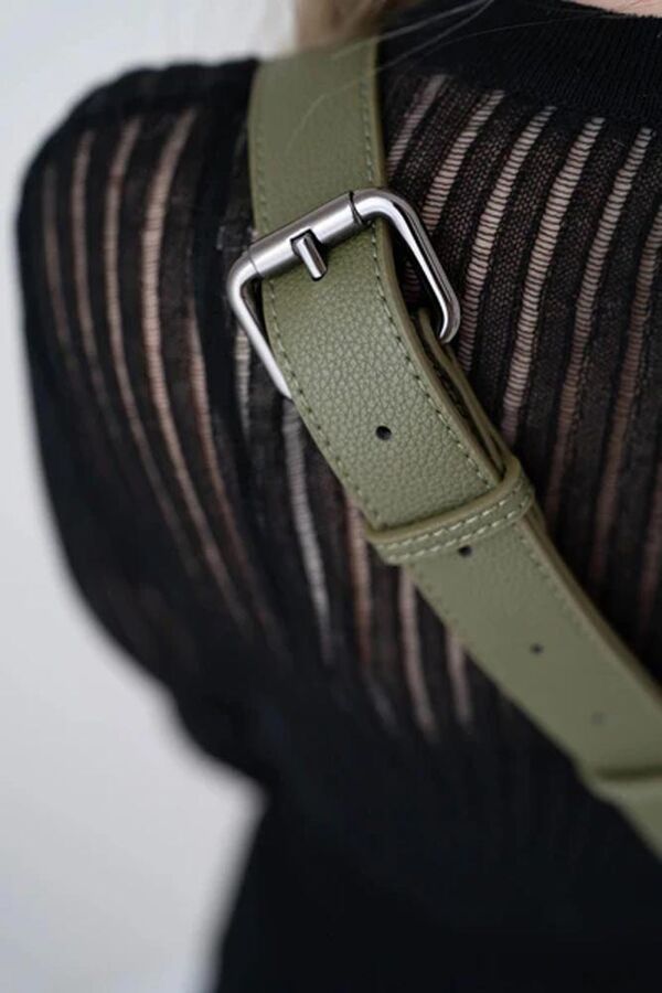 Loulex Crossbody Strap  Olive