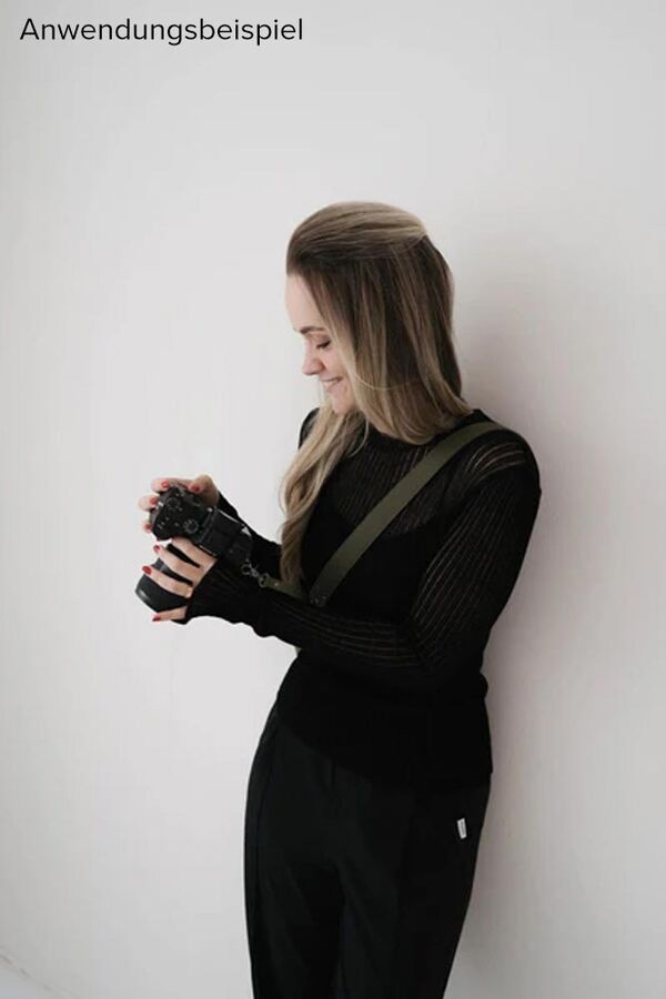 Loulex Crossbody Strap  Olive