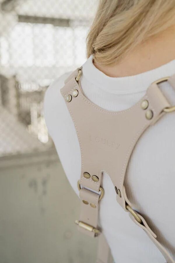 Loulex Double Strap  beige