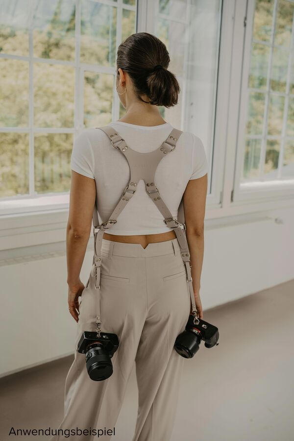 Loulex Double Strap  beige