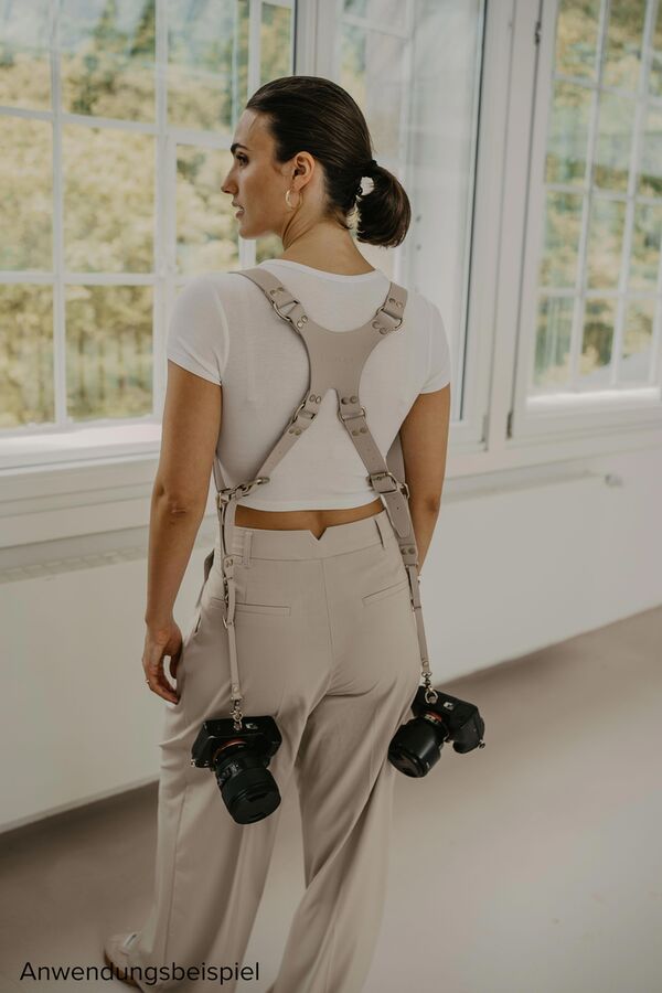 Loulex Double Strap  beige