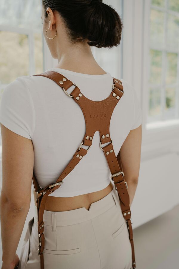 Loulex Double Strap  braun