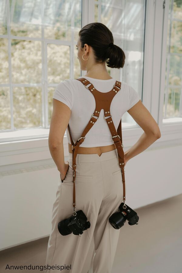 Loulex Double Strap  braun