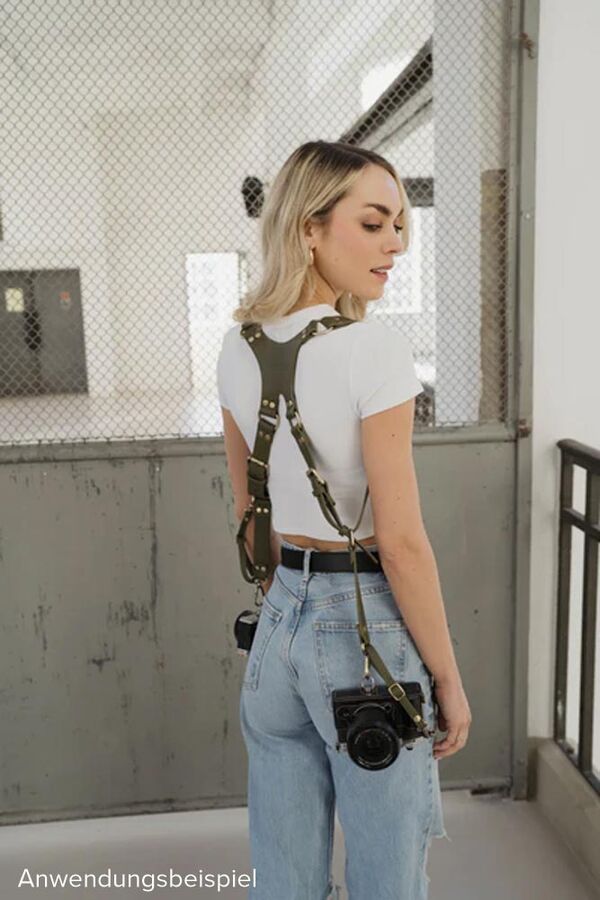 Loulex Double Strap  Olive