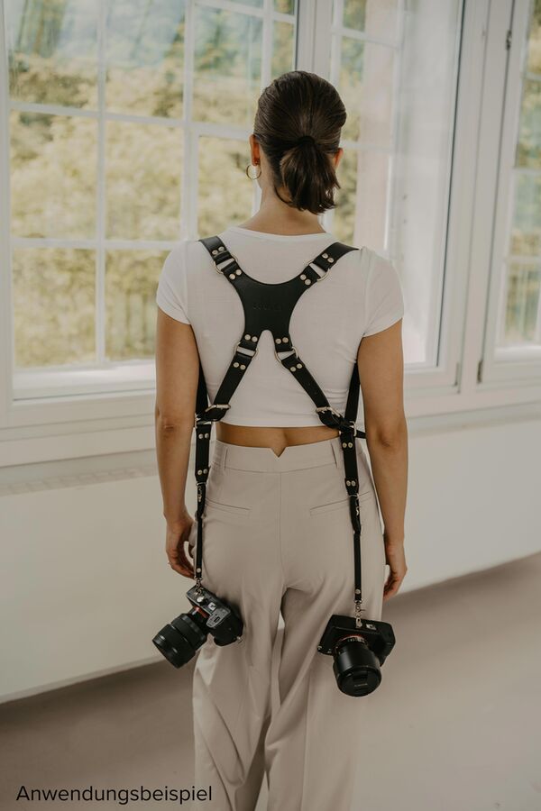 Loulex Double Strap  schwarz