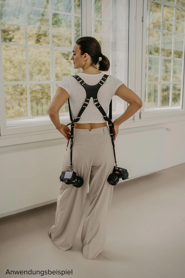 Loulex Double Strap  schwarz