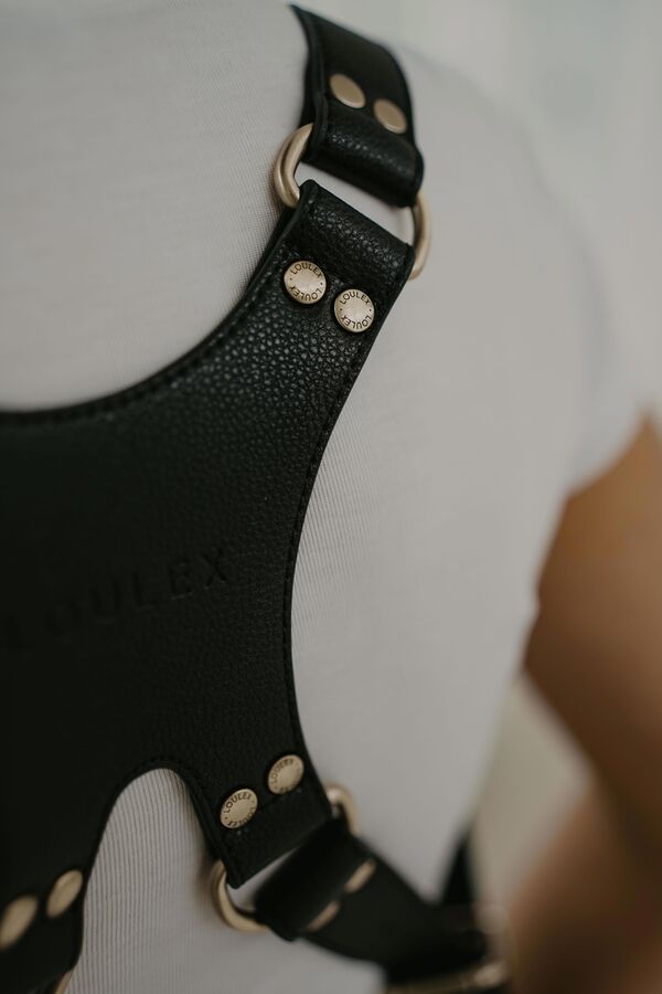 Loulex Double Strap  schwarz