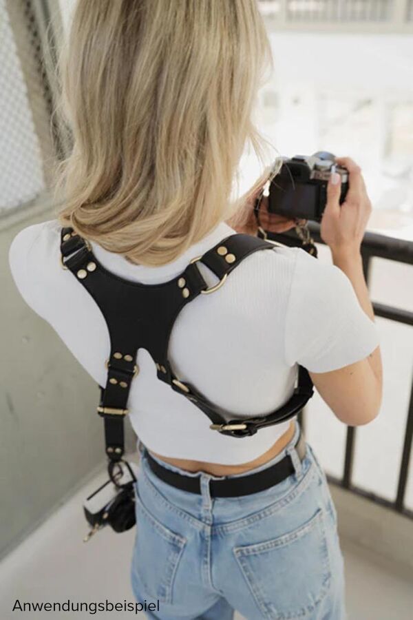 Loulex Double Strap  schwarz