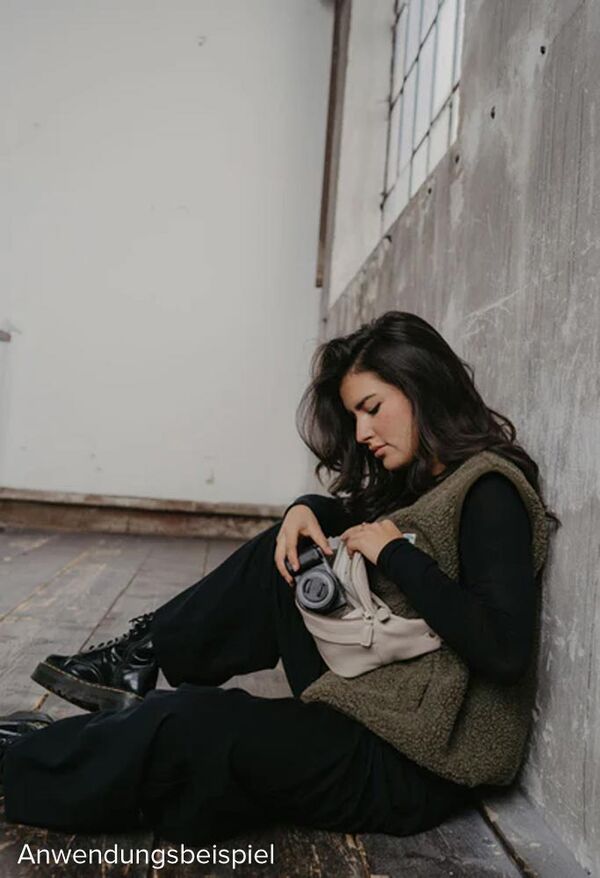 Loulex Mini Fanny Pack  beige