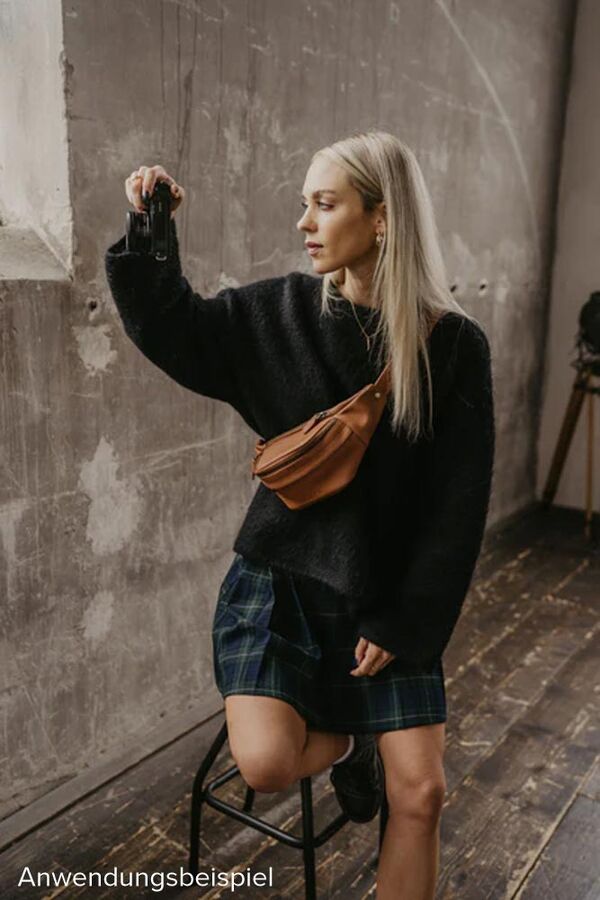 Loulex Mini Fanny Pack  braun