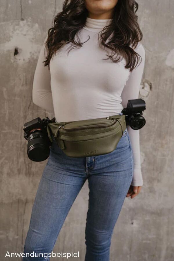Loulex Mini Fanny Pack  Olive