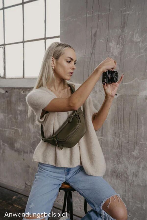 Loulex Mini Fanny Pack  Olive