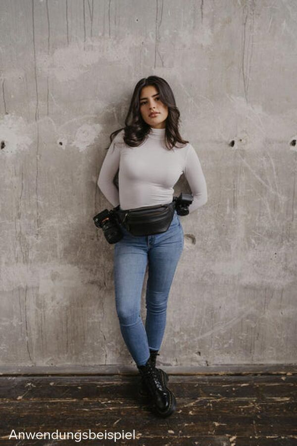 Loulex Mini Fanny Pack  schwarz