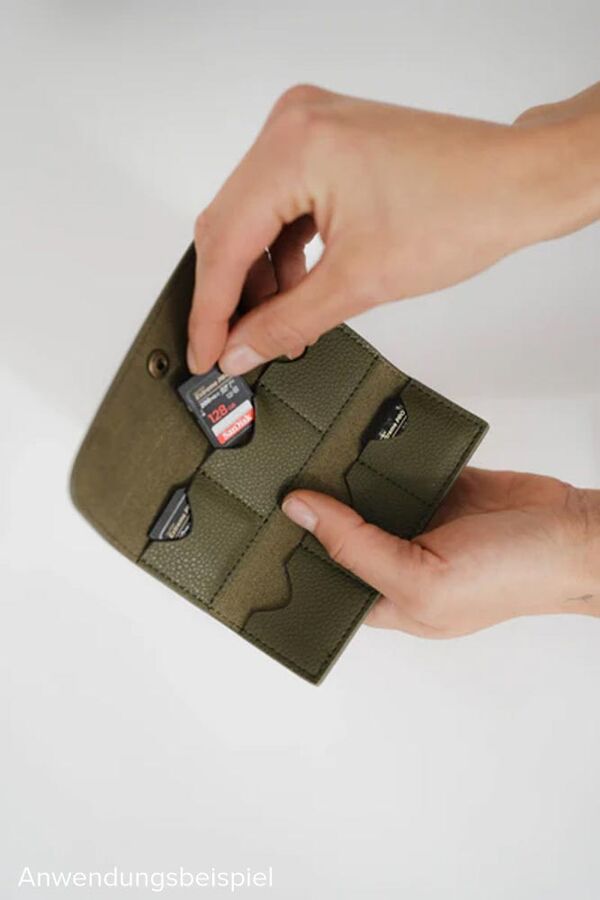 Loulex SD Wallet  Olive