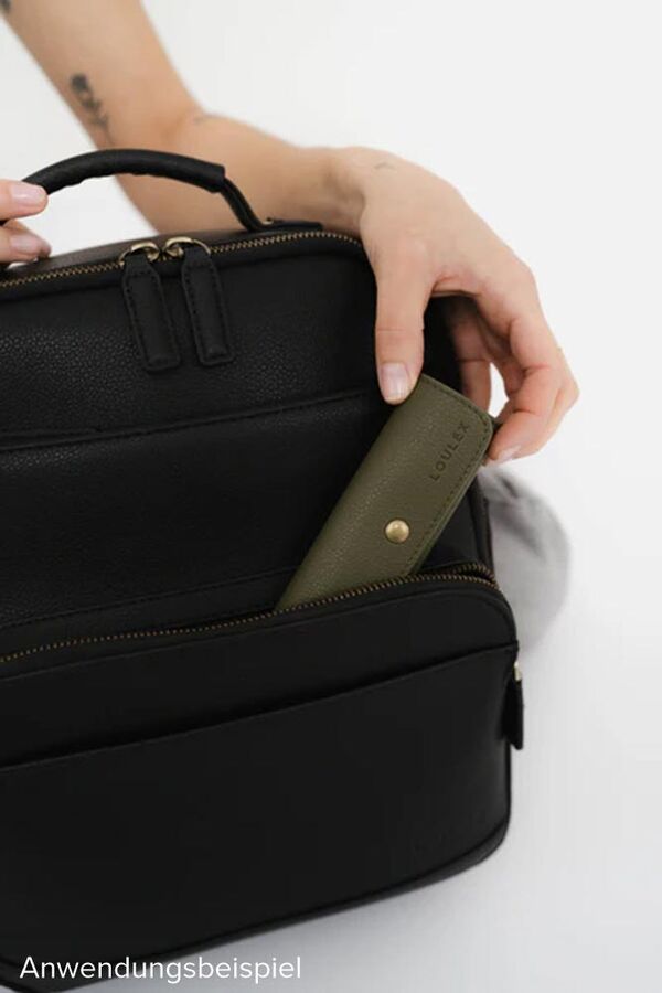 Loulex SD Wallet  Olive