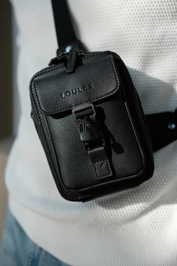 Loulex Streetbag Edt. 1 - Riemen fixiert  schwarz