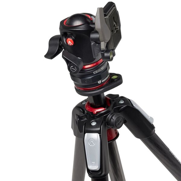 Manfrotto 055 Carbon Kit 4 + MHXPRO-BHQ2 + Move QR-System 
