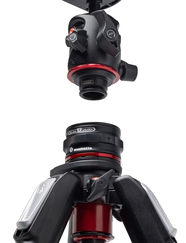 Manfrotto 055 Carbon Kit 4 + MHXPRO-BHQ2 + Move QR-System 