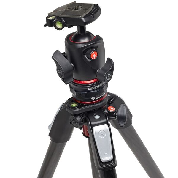Manfrotto 055 Carbon Kit 4 + MHXPRO-BHQ2 + Move QR-System 