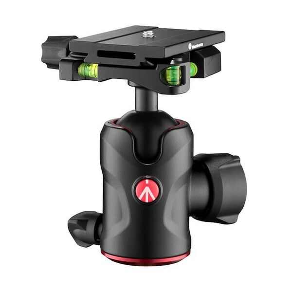 Manfrotto 496 Zentralkugelkopf mit Top Lock Platte 