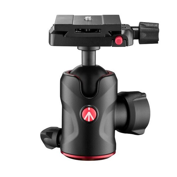 Manfrotto 496 Zentralkugelkopf mit Top Lock Platte 