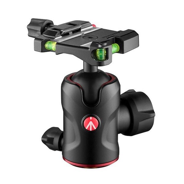 Manfrotto 496 Zentralkugelkopf mit Top Lock Platte 