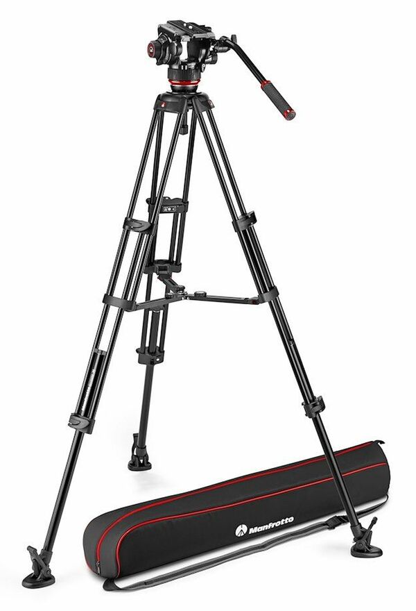 Manfrotto 504 & Alu Twin MS 