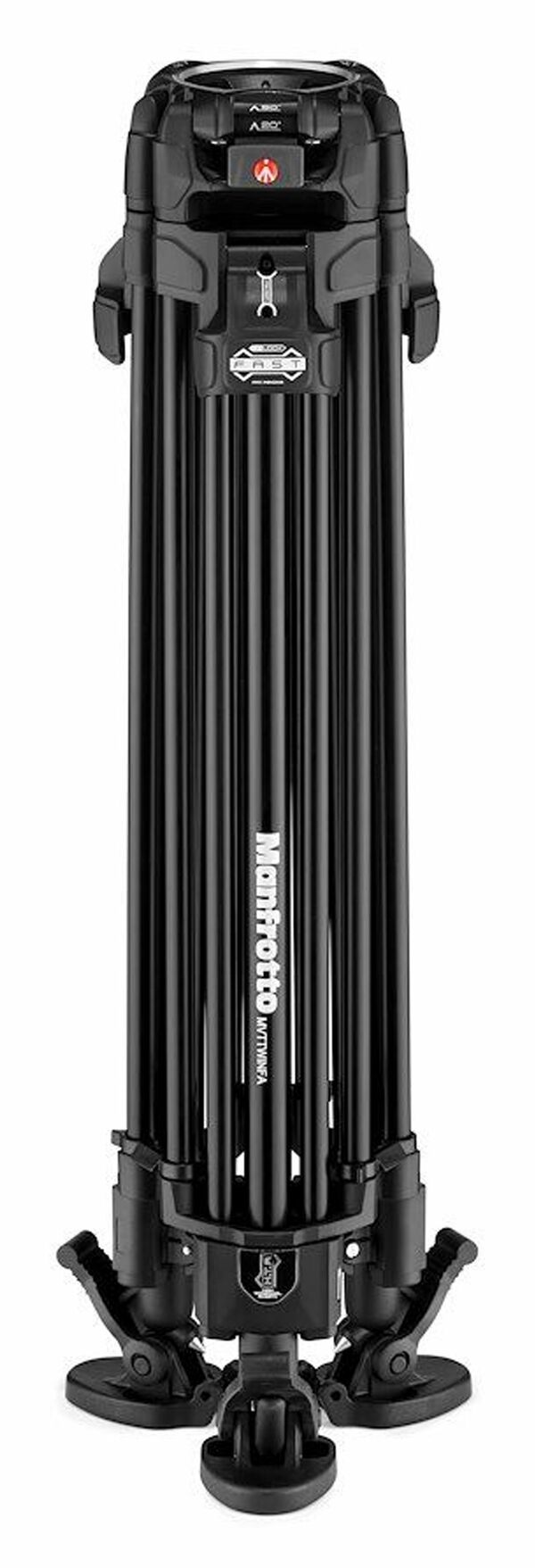 Manfrotto 504X & Alu Fast Twin Tripod 