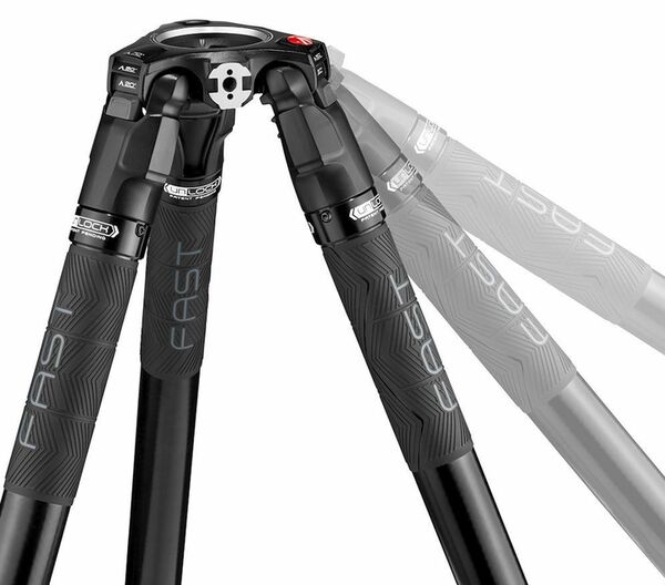 Manfrotto 504X & CF Fast Sing Leg Tripod 