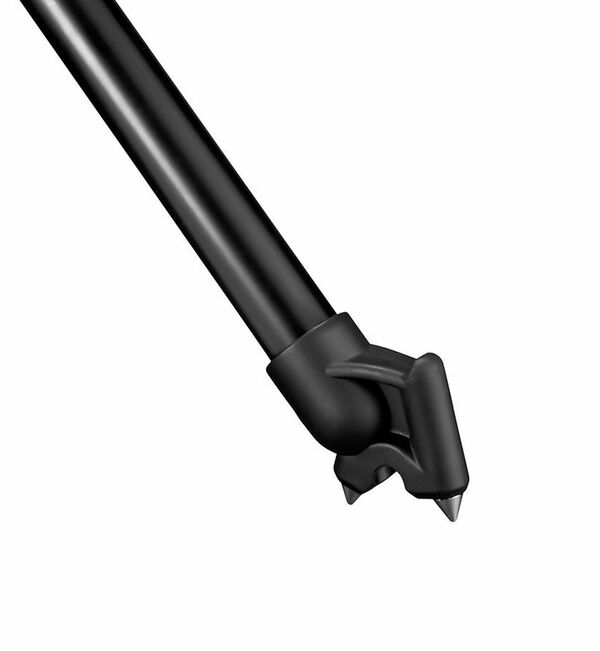 Manfrotto 509 & Alu Fast Doppelrohr-Stativ 