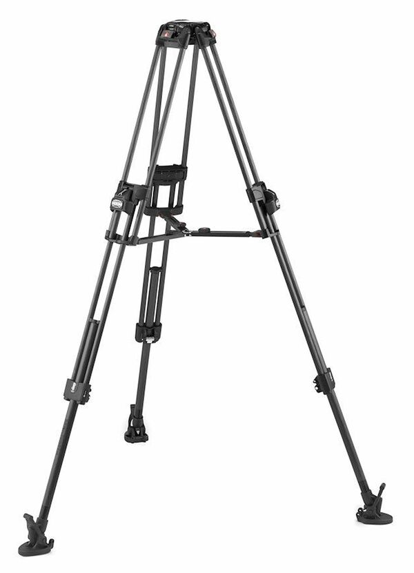 Manfrotto 509 & CF Fast Doppelrohr-Stativ 