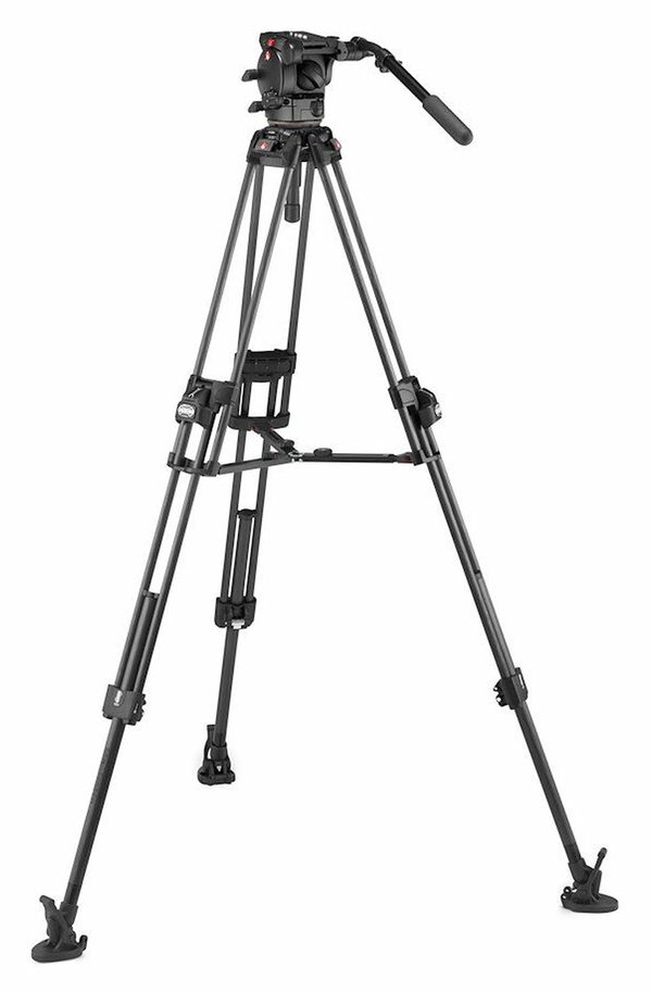 Manfrotto 526 & CF Fast Doppelrohr-Stativ 
