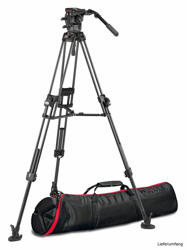 Manfrotto 526 & CF Fast Doppelrohr-Stativ 