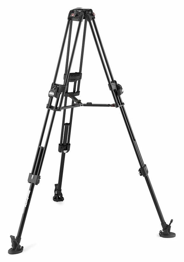 Manfrotto Doppelrohrstativ 645 Fast Twin Alu 