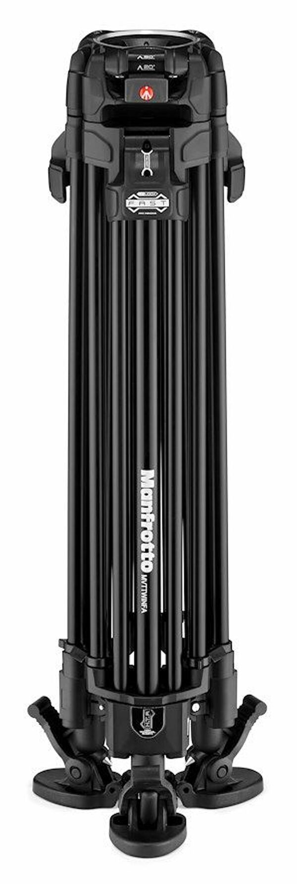 Manfrotto Doppelrohrstativ 645 Fast Twin Alu 