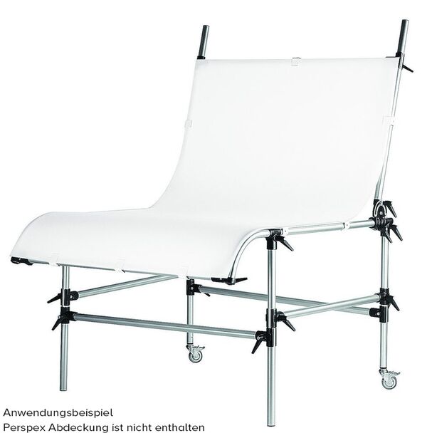 Manfrotto Aufnahmetisch o. Platte silber - 220PSL 