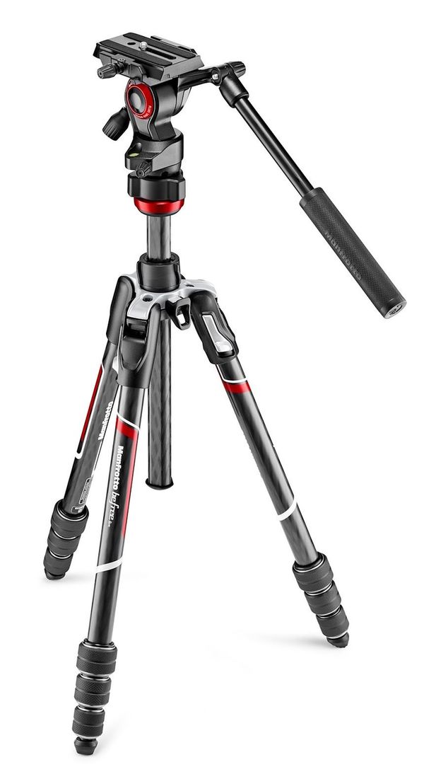 Manfrotto Befree Live Carbon Kit Twist mit Fluid-Videokopf 