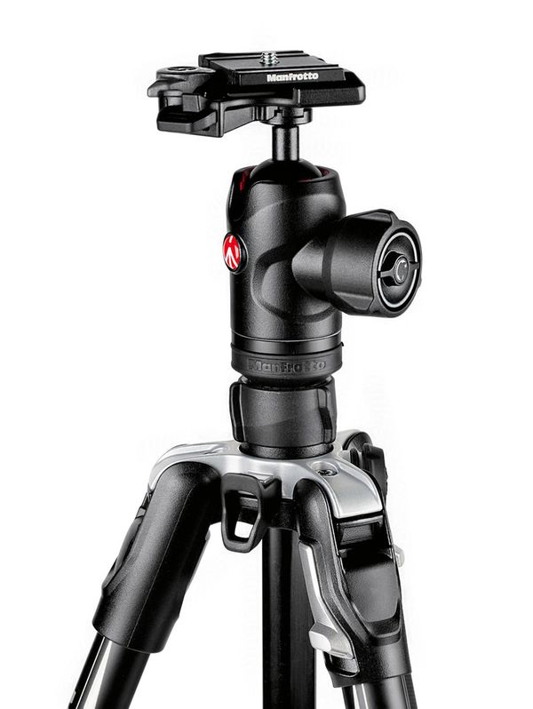 Manfrotto Befree Advanced Alu Reisestativ Kit Twist  schwarz