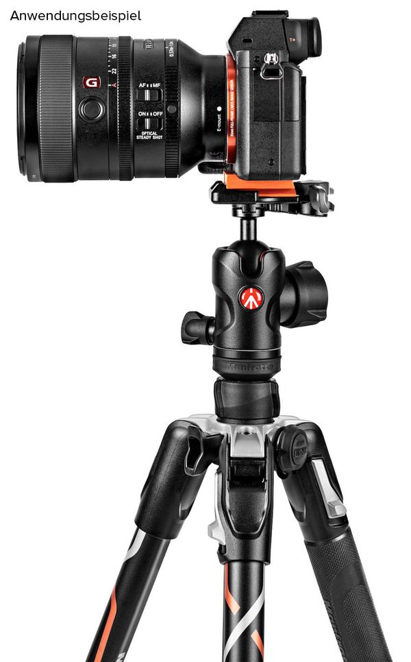 Manfrotto Befree Advanced (QPL) designed für Sony Alpha Kameras 