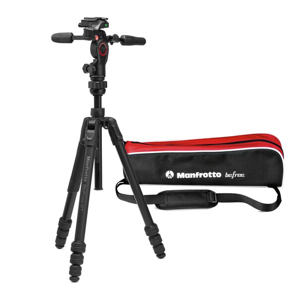 Manfrotto Befree GT PRO 3-Wege Alu Stativ 