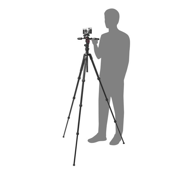 Manfrotto Befree GT PRO 3-Wege Alu Stativ 