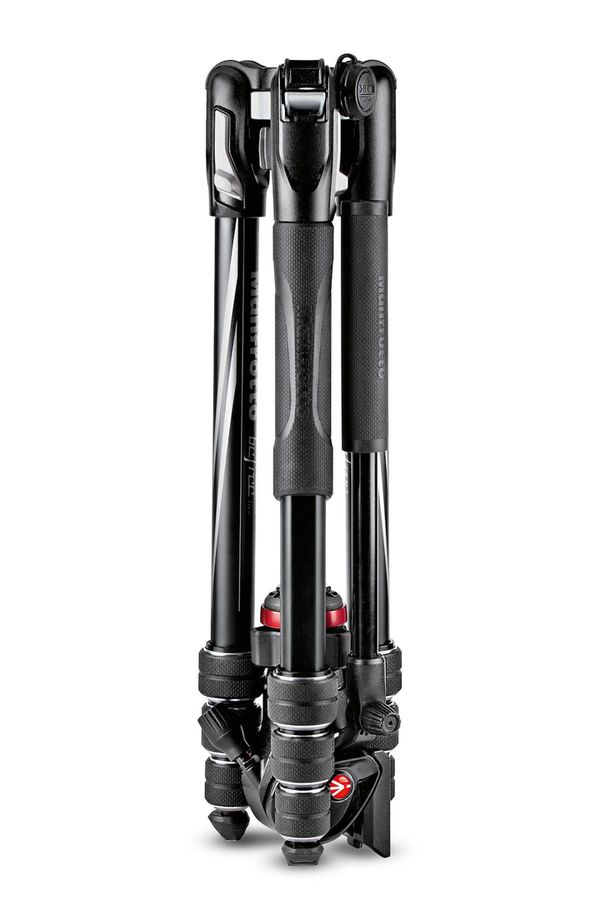 Manfrotto Befree Advanced Live Twist Alu-Stativ mit Fluid-Videokopf 