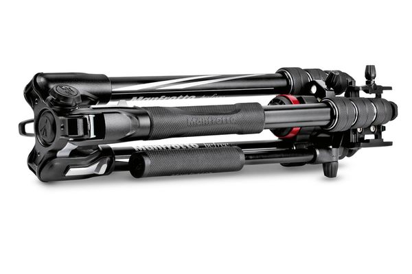 Manfrotto Befree Advanced Live Twist Alu-Stativ mit Fluid-Videokopf 