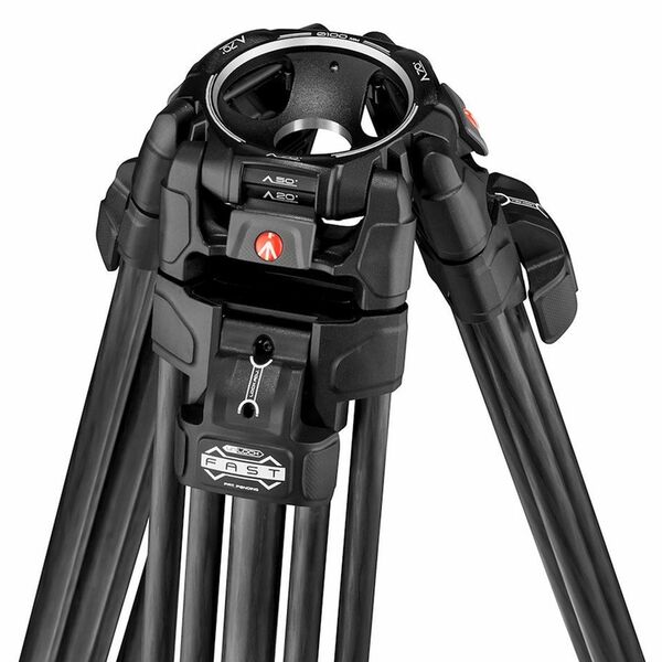 Manfrotto Doppelrohrstativ 645 Fast Twinn Carbon 